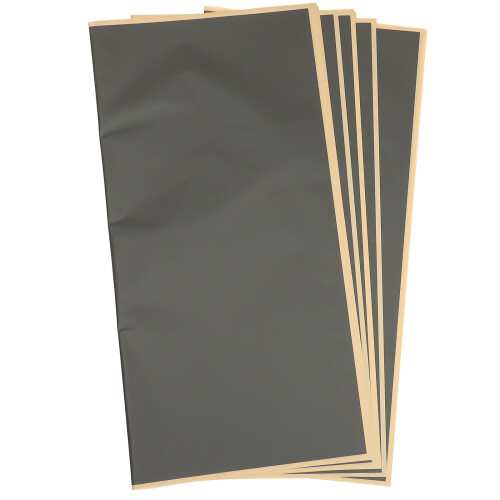 40Pièces Papier Noir Mat Pour DIY Bouquet 2