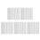 5Pièces Cartes Memo Blanches Kraft Pour Messages Notes DIY 2