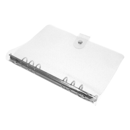 2Pièces Couvre- -Notes PVC Transparent Protection Document Pratique 2