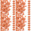 1120Pièces Mini Blocs Orange Pour Modèles Et Aménagements DIY 5