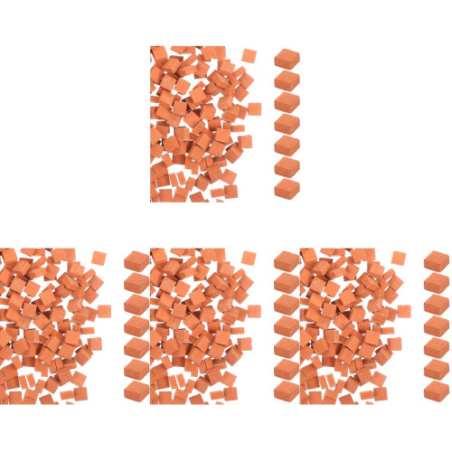 1120Pièces Mini Blocs Orange Pour Modèles Et Aménagements DIY 1