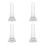 4Pièces Muller Verre Plat Pour Pigments Huile 7