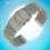 3Pièces Bracelet Requin Acier Inoxydable Argenté Élégant 11