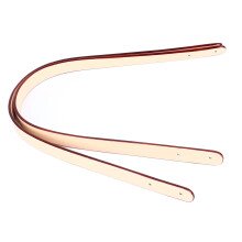 Lederriemen-Set aus 8 Stück, rosa gegliedertes Rindsleder, 55 cm x 1,8 cm