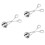 3Pcs Stainless Steel Meat Ball Maker Kitchen Gadget Silver 6