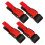 12Pcs Motorcycle Quick Release Buckle Kit Pom+metal Multi Color 1