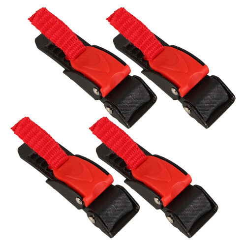 12Pcs Motorcycle Quick Release Buckle Kit Pom+metal Multi Color