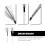 1Paire Accessoire Batterie Brosse Durable En Acier Carbone 8