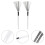1Paire Accessoire Batterie Brosse Durable En Acier Carbone 4