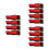 12Pcs Motorcycle Quick Release Buckle Kit Pom+metal Multi Color 9