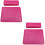 2Pièces Coussin Nail Salon Rosé PU Cuir, Support Main 5