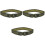 3Pièces Ceinture Élastique Camouflage Pour Camping Et Randonnée 3