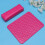 2Pièces Coussin Nail Salon Rosé PU Cuir, Support Main 8