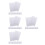 40Pièces Ruban Mousse 2Mm Blanches Adhesives Pour Travaux Créatifs 9