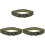 3Pièces Ceinture Élastique Camouflage Pour Camping Et Randonnée 2