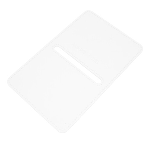 2Pcs Multi-Use Acrylic Templates for DIY Passport Holder Craft