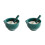2Ensembles Bol De Broyage Céramique Vert Compact Pour Usage 6