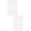 2Pcs Multi-Use Acrylic Templates for DIY Passport Holder Craft 7