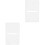 2Pcs Multi-Use Acrylic Templates for DIY Passport Holder Craft 4