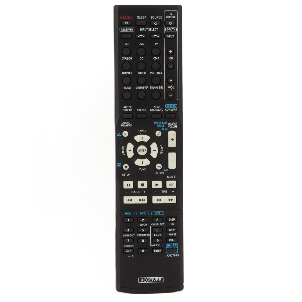 Infrared Technology Remote Control For Av Receiver Replacement Remote Easy To Operate Sensitive Keys Compatibility Durable High Quality Exceptional Se 9012494870077