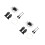 2Ensembles Ensemble Mariage Plume Noire Perles Tendance 8
