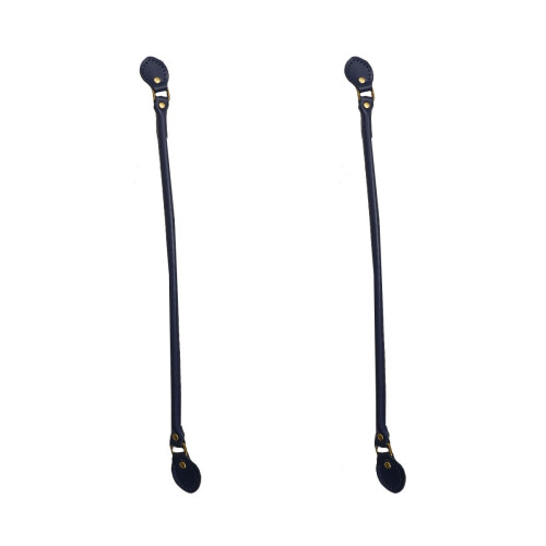 2Pièces Sangles En Cuir Bleu Pour Sacs À Main Durable Élégant 1
