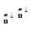 2Ensembles Ensemble Mariage Plume Noire Perles Tendance 4