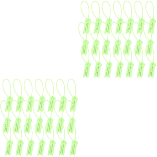 200Pièces Raccords Étiquettes Câbles Vert Pour Fixation Robuste 2