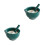 2Ensembles Bol De Broyage Céramique Vert Compact Pour Usage 5