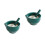 2Ensembles Bol De Broyage Céramique Vert Compact Pour Usage 9