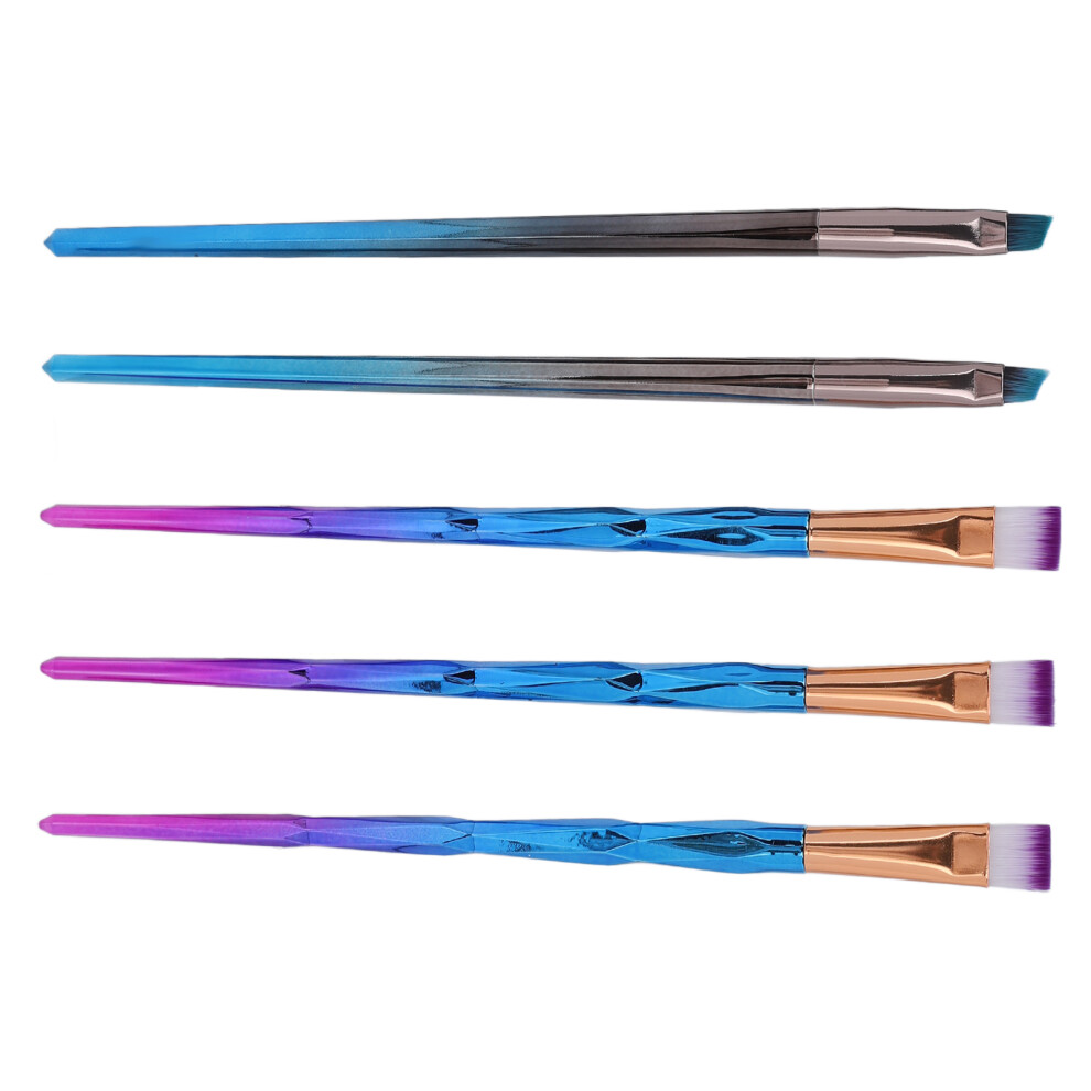 5pcs Nail Art Brushes Set - Professional DIY Nail Extension & Painting