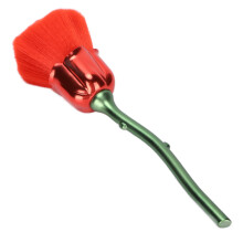 Rosenförmiger Nagelstaubpinsel, flauschiges Nylon, 19x5cm, vielseitig einsetzbar