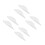 8Pcs Plastic Floating Storage Shelves Wall Mounted Decoration Shelves 4