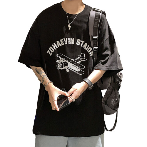 Γραφικό μπλουζάκι με στάμπα Grunge Gothic Αρκούδα, Ελαφριά Κορεάτικα Ρούχα Harajuku με