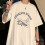 Γυναικείο μπλουζάκι με γραφικά, oversized casual τοπ με στάμπα γραμμάτων, απαλό και άνετο 8