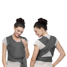 Comfortabele draagdoek voor baby's, zachte katoenen ringsling voor pasgeborenen tot peuters, ademende stof voor comfort en ondersteuning, optimale