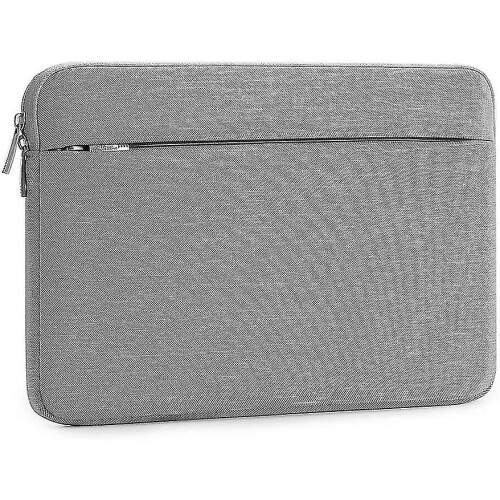 Capa para laptop de 15,6 polegadas, resistente à água e com zíper, com proteção multicamadas, fácil de transportar, forro macio de veludo, à