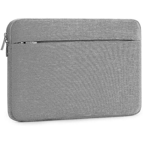 Capa para laptop de 15,6 polegadas, resistente à água e com zíper, com proteção multicamadas, fácil de transportar, forro macio de veludo, à 1
