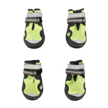 Waterproof Dog Boots Non Slip For Large Dogs Adjustable hook and loop Straps Dog Shoes Rugged Sole Paw Protectors Winter Snowy Summer Hot Pavement Bre