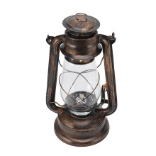 Iron Glass Kerosene Lamp 31x17x14cm Camping & Decor Prop