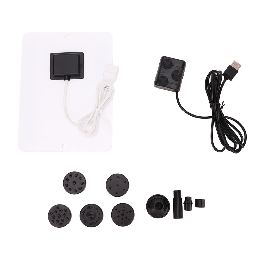 3W 5V Solar Water Pump For Bird Bath Pond Garden, 120L/H Flow 9451374081736