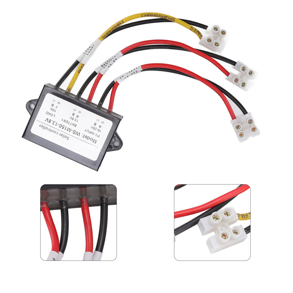 150W 12V Mppt Solar Charge Controller With Anti Backflow & Ip67 Protection 7891375012131