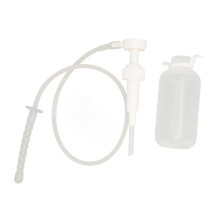 Vaginal Douche Cleaner, Gentle Cleaning Kit With Anti Back Flow Technology For Women, Reusable Enema Bottle Kit For Colon Cleansing, Transparent
