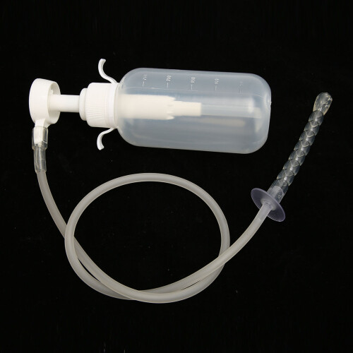 300ML Reusable Vaginal Douche Cleaner Portable Transparent Enemas System 2