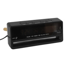 Auto-Digitalthermometer & Spannungsmesser 13x4.8x2.5cm, ABS-Material