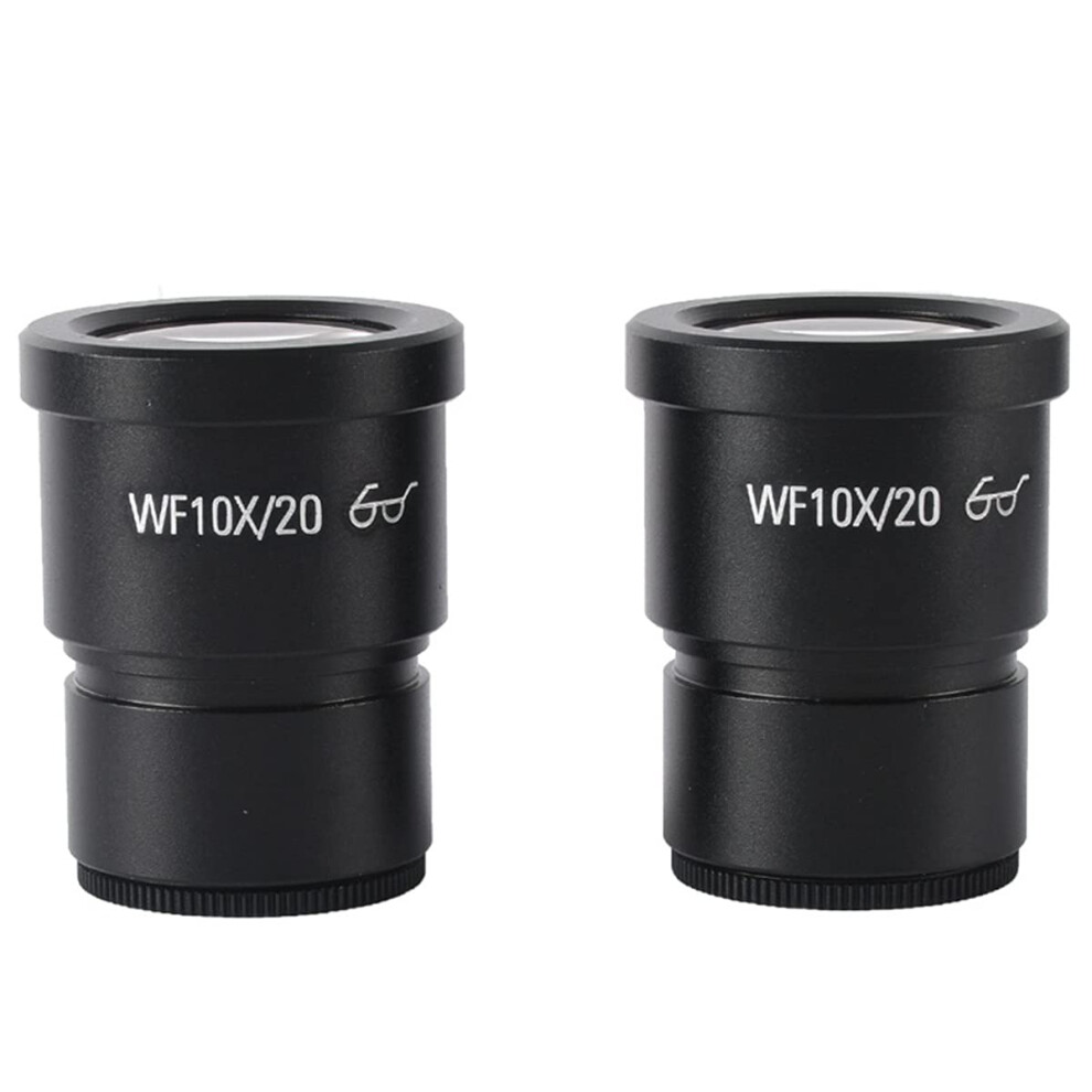Microscope Observation Kp10x Widefield Eyepiece Wf 10X/20 2Pcs Stereo Microscope Eyepiece 9426802574548