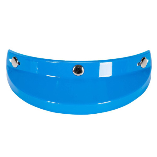 Universal Motorcycle Open Face Helmet with 3 Snap-Button Visor Wind Resistant 2