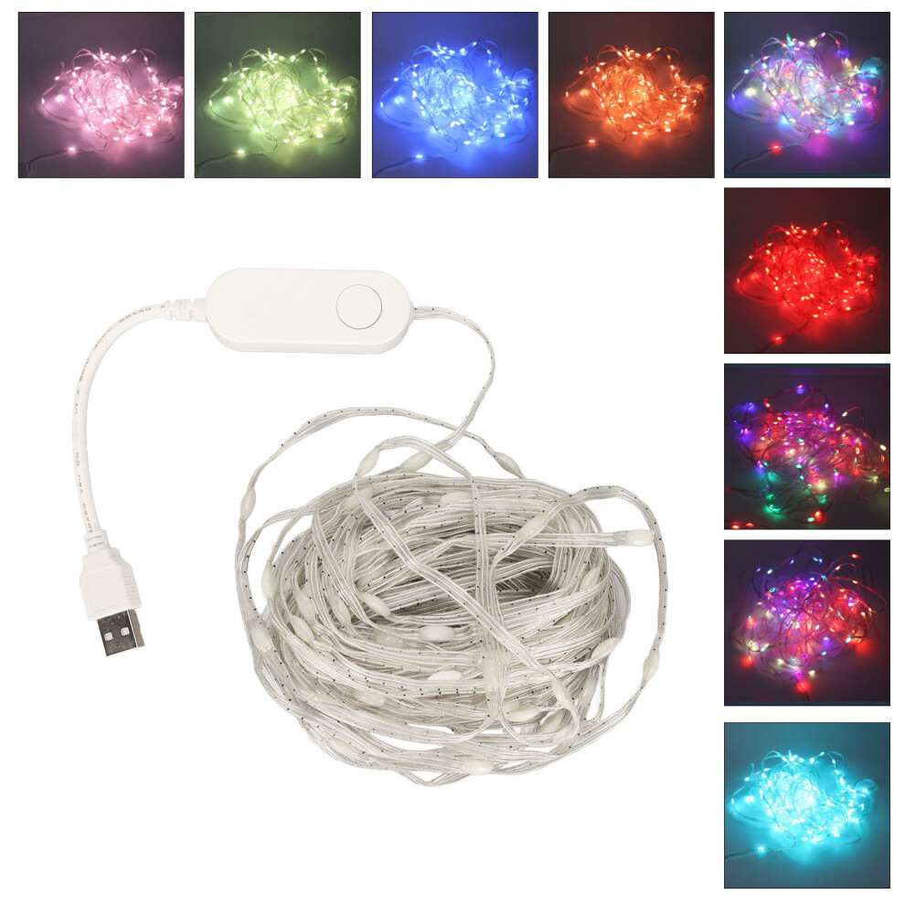 Bluetooth Smart Fairy String Lights 10M Rgb Dimmable Waterproof Led 3181372788356