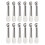 36Pcs Stainless Steel Fruit and Vegetable Corer Pepper Tool 1