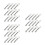 36Pcs Stainless Steel Fruit and Vegetable Corer Pepper Tool 5